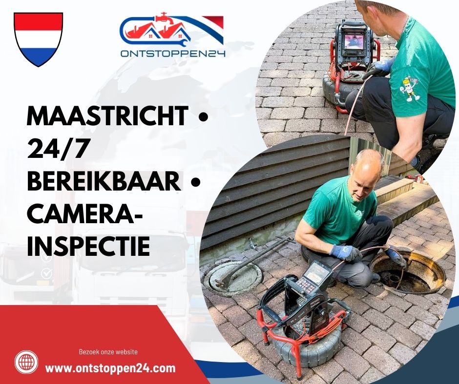 Al Raed Rioolservice Nederland • Maastricht • 24/7 bereikbaar • Camera-inspectie