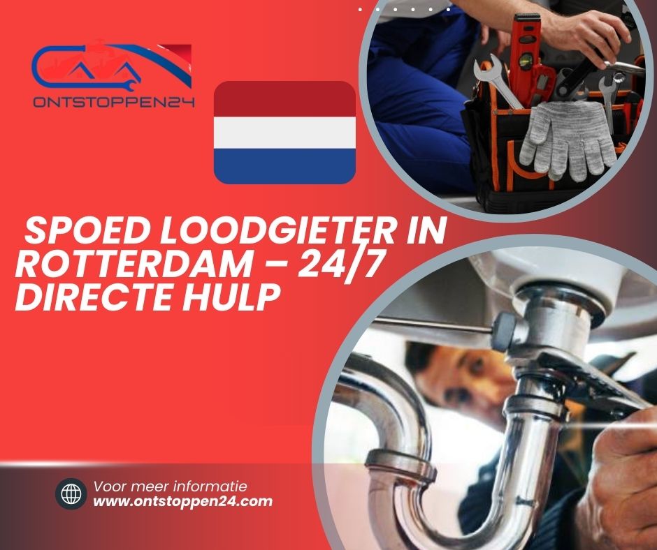 🚨 Spoed Loodgieter in Rotterdam – 24/7 Directe Hulp